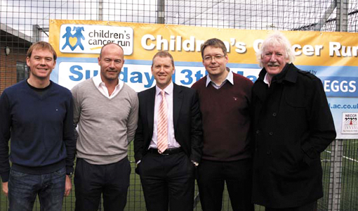 Shearer Secures Maximum Exposure for Cancer Run Launch