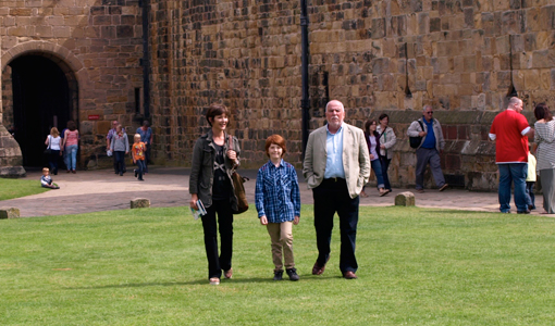 A Duchess, an Historian and a Professor walk into a castle...