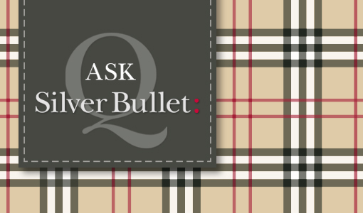 burberry, brand dilution, tartan, ask sb, ask, silver bullet, question, checks, brand, luxury brand