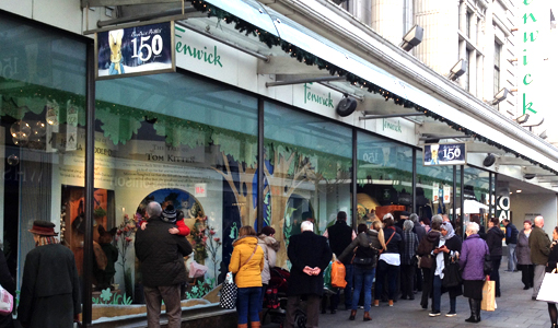 If Christmas shopping is going increasingly online, why do shops like Fenwicks invest so much in their Christmas windows?